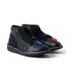 ACW* Kick Hi leren laarzen voor volwassenen, unisex, zwart ACW* Kick Hi leren laarzen voor volwassenen, unisex, zwart