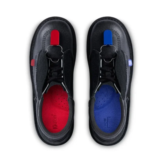 ACW* Kick Hi leren laarzen voor volwassenen, unisex, zwart ACW* Kick Hi leren laarzen voor volwassenen, unisex, zwart