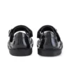 Adlar Heart Mj lakleder voor babymeisjes, zwart Adlar Heart Mj lakleder voor babymeisjes, zwart