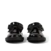 Adlar T-bar Bow lakleder zwart voor babymeisjes Adlar T-bar Bow lakleder zwart voor babymeisjes