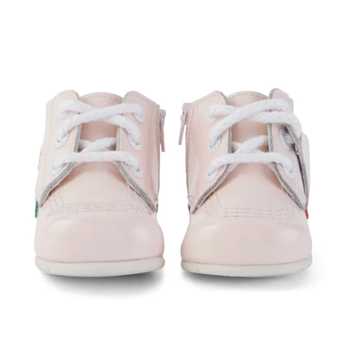Baby Kick Hi lakleder lichtroze Baby Kick Hi lakleder lichtroze