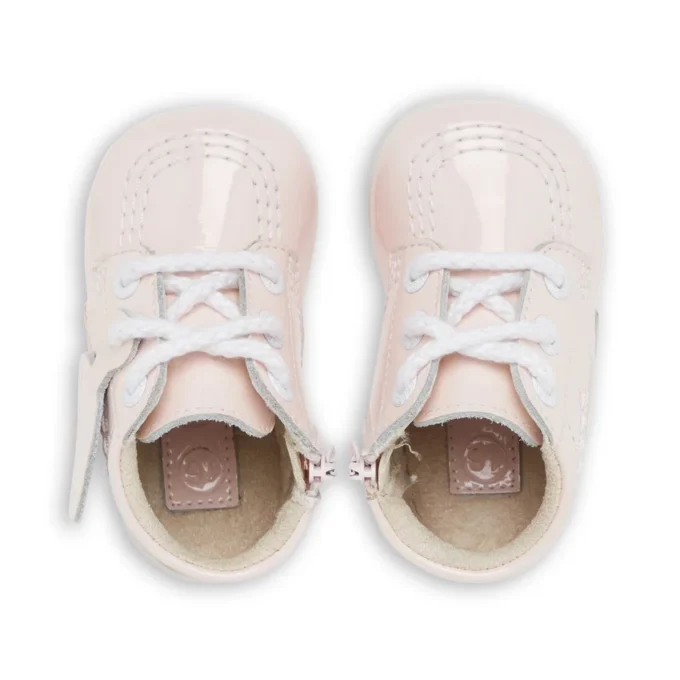 Baby Kick Hi lakleder lichtroze Baby Kick Hi lakleder lichtroze