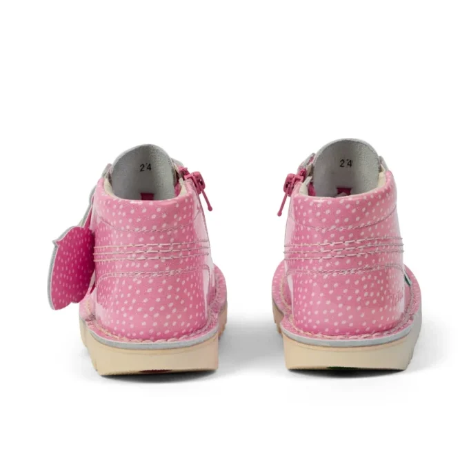 Baby Unisex Kick Hi Fruit Lakleer Roze