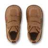 Baby Unisex Kick Hi Roll Leer Tan