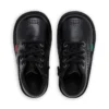 Baby Unisex Kick Hi Zip Leer Zwart
