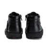 Baby Unisex Kick Hi Zip Leer Zwart