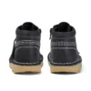 Baby Unisex Kick Hi Zip Leer Zwart/Wit