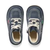 Baby Unisex Kick Hi Zip Leeralternatief Navy