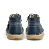 Baby Unisex Kick Hi Zip Leeralternatief Navy