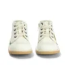 Baby Unisex Kick Hi Zip leeralternatief wit