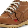 Baby Unisex Kick Hi Zip Nubuck Tan