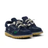 Baby Unisex Kick Mule Suède Navy