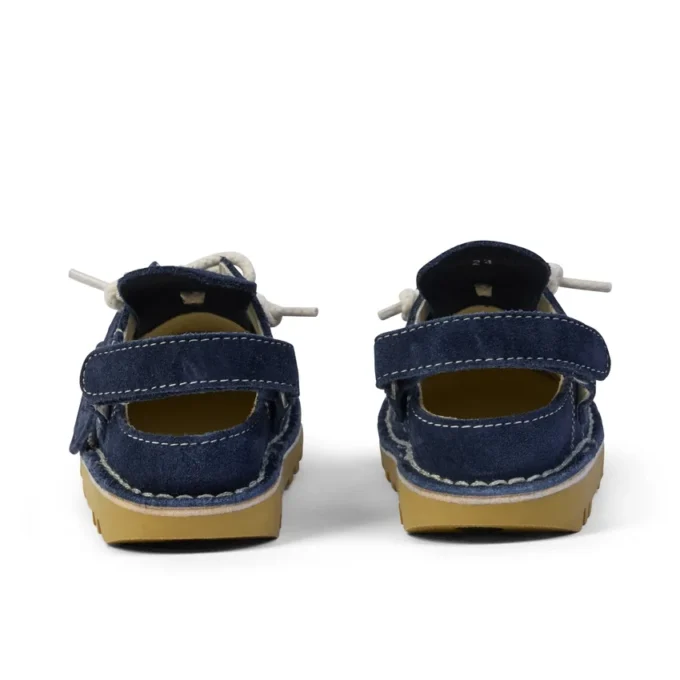 Baby Unisex Kick Mule Suède Navy