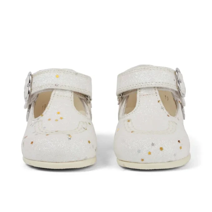 Baby Unisex Kick T Glitter Schoenen Wit