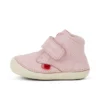 Baby Unisex Softer Hi Baby Leer Lichtroze