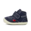 Baby Unisex Softer Hi Baby Leer Marineblauw