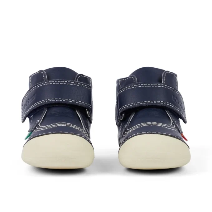 Baby Unisex Softer Hi Baby Leer Marineblauw