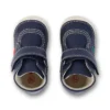 Baby Unisex Softer Hi Baby Leer Marineblauw
