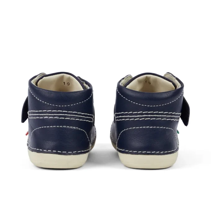 Baby Unisex Softer Hi Baby Leer Marineblauw