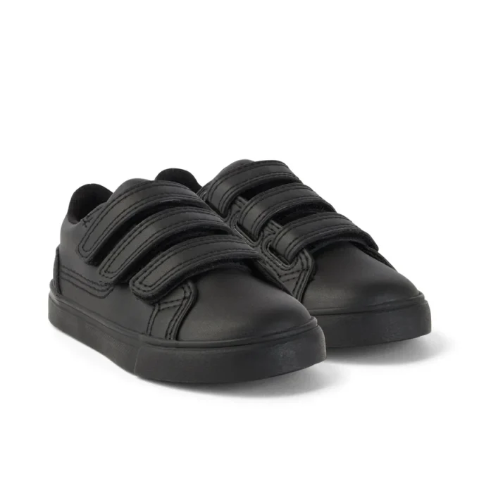 Baby Unisex Tovni Trip Leer Alternatief Zwart