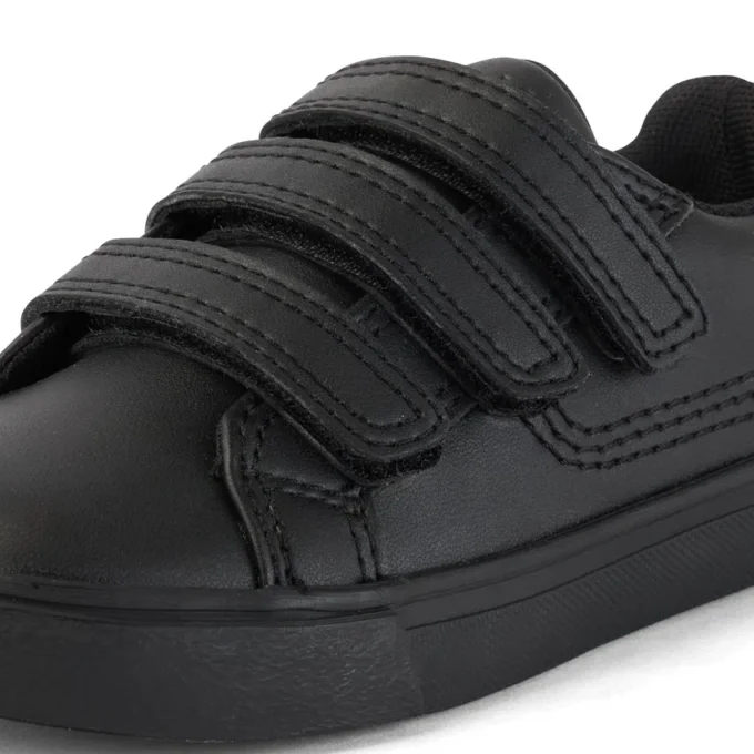 Baby Unisex Tovni Trip Leer Alternatief Zwart
