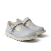 Babymeisjes Kick T-Bar Glitter Cosmic Textiel Zilver