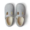 Babymeisjes Kick T-Bar Glitter Cosmic Textiel Zilver