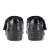 Bridie Brogue T-Vel lakschoenen voor meisjes, zwart