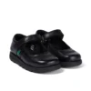 Fragma Pop leren schoenen voor babymeisjes, zwart