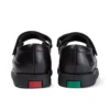Fragma Pop leren schoenen voor babymeisjes, zwart