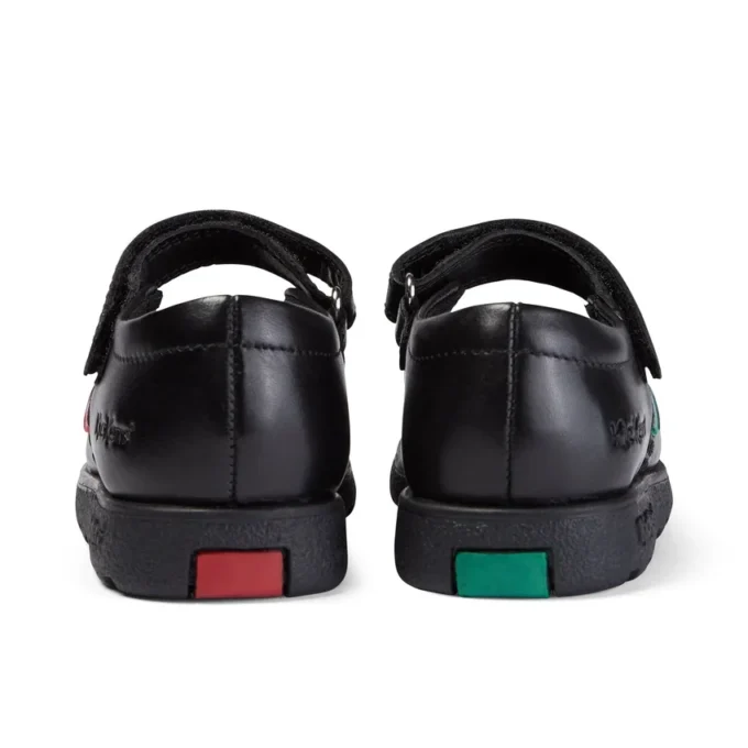 Fragma Pop leren schoenen voor babymeisjes, zwart