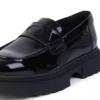 Jeugd Dames Kenzi Loafer Leer Zwart Jeugd Dames Kenzi Loafer Leer Zwart