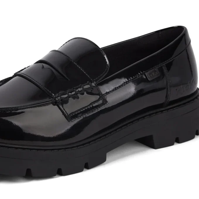 Jeugd Dames Kori Loafer Lakleer Zwart