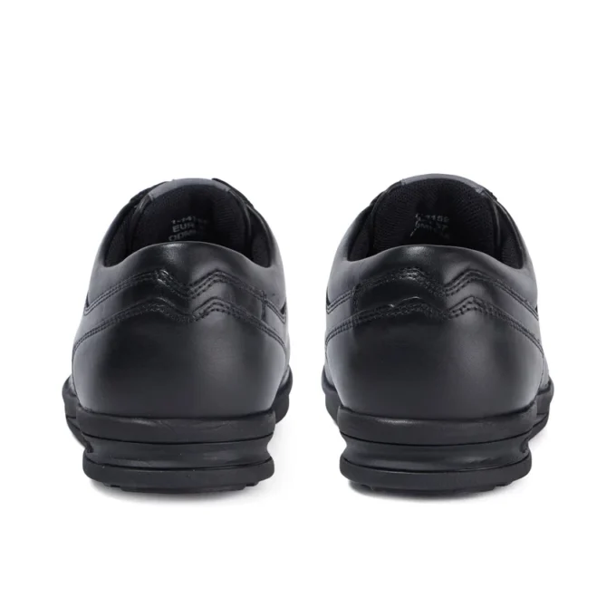 Jeugd Heren Troiko Lace Leer Zwart