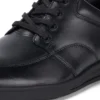 Jeugd Heren Troiko Lace Leer Zwart
