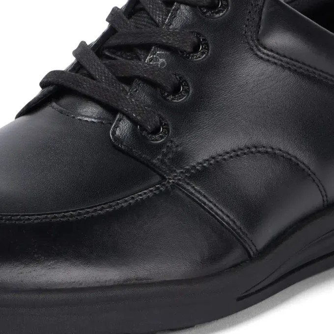 Jeugd Heren Troiko Lace Leer Zwart