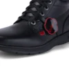Jeugd Unisex Kelland Hi Leer Zwart