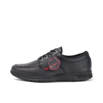 Jeugd Unisex Kelland Lo Leer Zwart