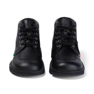 Jeugd Unisex Kick Hi Leer Zwart
