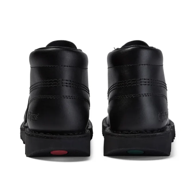 Jeugd Unisex Kick Hi Leer Zwart