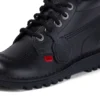 Jeugd Unisex Kick Hi Leer Zwart