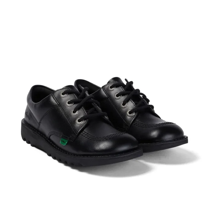 Jeugd Unisex Kick Lo Leer Zwart