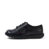 Jeugd Unisex Kick Lo Mix Mesh Leer Zwart