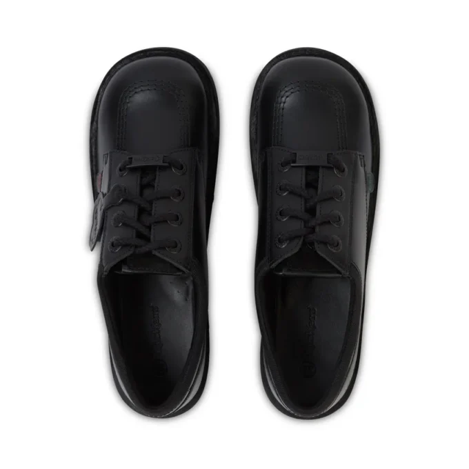 Jeugd Unisex Kick Lo Mix Mesh Leer Zwart