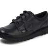 Jeugd Unisex Kick Lo Mix Mesh Leer Zwart