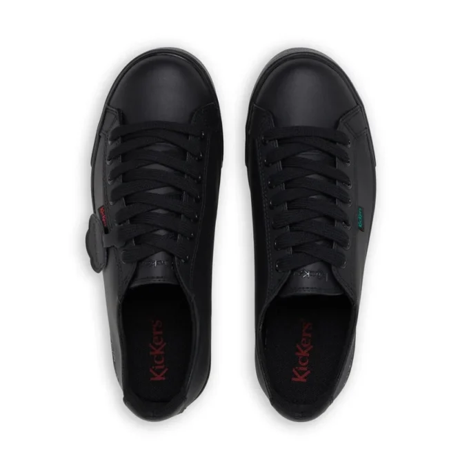 Jeugd Unisex Tovni Lacer Leer Zwart