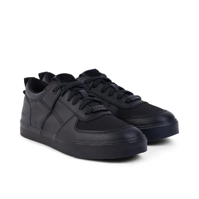 Jeugd Unisex Tovni Lo Mix Mesh Leer Zwart