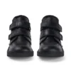 Junior jongens Kick Hi Scuff leer zwart