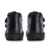 Junior jongens Kick Hi Scuff leer zwart