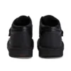 Junior jongens Kick Mid Scuff leer zwart